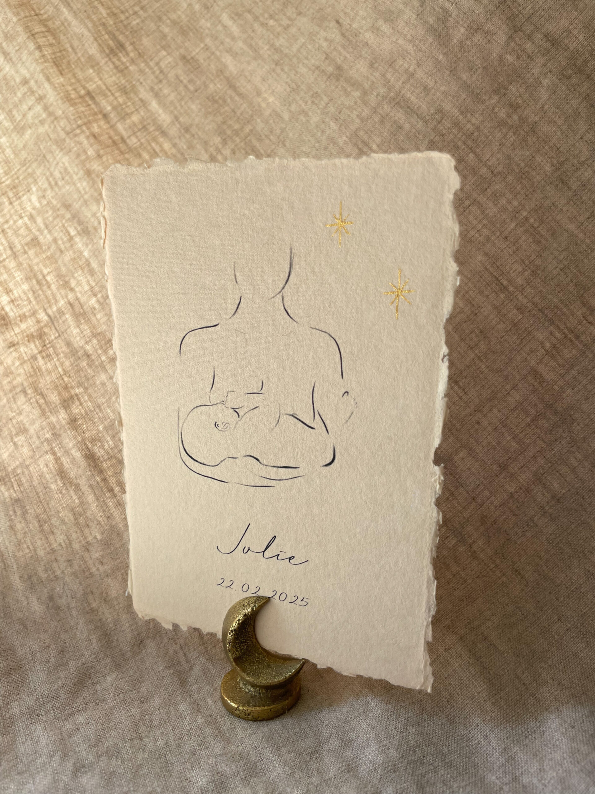 Geboortekaartje Julie