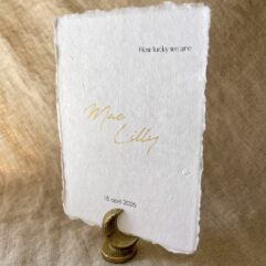 Geboortekaartje Mae Lilly